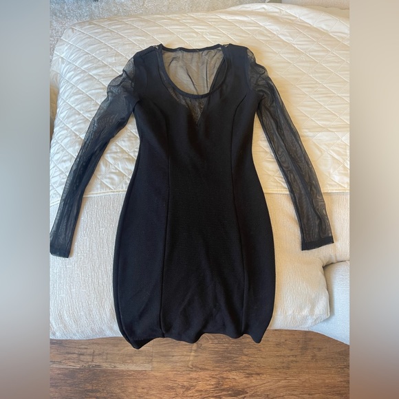 Black mesh dress - Picture 1 of 2